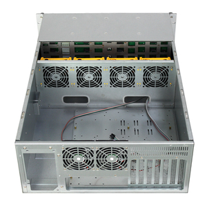 4U máy tính công nghiệp Chassis Rackmount trường hợp với 24 HDD Vịnh & trao đổi nóng CCTV lưu trữ máy chủ trong kho - Product Image 4
