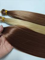 Rambut Kepang Lurus 22 Inci, Rambut Sintetis untuk Kepang Crochet, Ekstensi Rambut, Rambut Kepang Kotak Silky Pre-Stretched, Ombre Hitam
