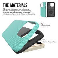 Coque texturée triangulaire fine pour iPhone 17 16 15 14 12 11 Pro Max 12 Mini, protection antidérapante de l'appareil photo, boutons indépendants, TPU PC