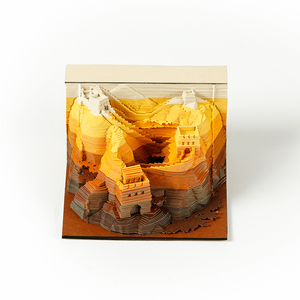 Kreatives Notiz geschenk des drei dimensionalen Papier geschenks alte babylon ische hängende Garten büro dekoration - Product Image 1