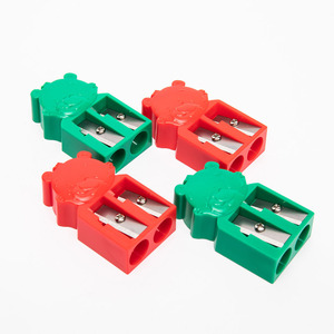 Pas cher en <span class=keywords><strong>gros</strong></span> mignon forme double trou aiguiseur grand <span class=keywords><strong>crayon</strong></span> pour les enfants - Product Image 1