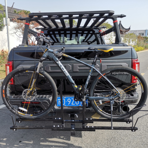 <span class=keywords><strong>Porte</strong></span>-vélos universel robuste pour <span class=keywords><strong>hayon</strong></span> de pick-up, <span class=keywords><strong>porte</strong></span>-vélos arrière de haute qualité pour attelage de <span class=keywords><strong>voiture</strong></span>, compatible Ford, Toyota, Chevy - Product Image 4