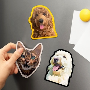 Có thể in giấy tùy chỉnh hiện đại độc đáo thiết kế đồ họa Logo tủ lạnh từ lịch cho tủ lạnh - Product Image 6