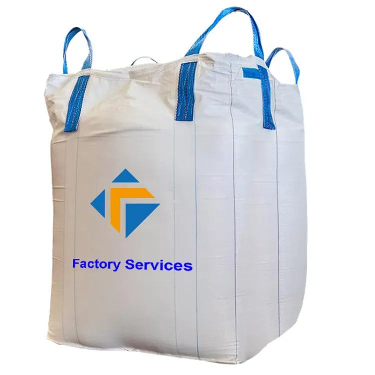 1 टन 2 टन की कीमत बेगबैग सुपर सैक 1000 किलो पीपी बड़ा थोक जंबो फिबीवी बैग