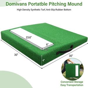 Vente en gros d'usine, équipement de terrain de <span class=keywords><strong>baseball</strong></span>/softball portable et durable en PP/EVA, 76x76 cm, logo personnalisé, monticule de lanceur - Product Image 2