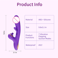 Masseur vibrant G-Spot pour femmes - Rechargeable par USB 10 fréquences 100% étanche Jouet sexuel