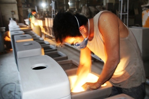 UAE Toilet Saudi Arabia Toilet One Piece 250mm Classic Floor Mounted Dual Flush Bathroom <strong>WC</strong> - Product Image 6