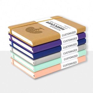 Libreta de Cuero PU Personalizada Promocional, Libreta con Logotipo, Encuadernación Personalizada, Correa Elástica, Venta al Por Mayor - Product Image 5