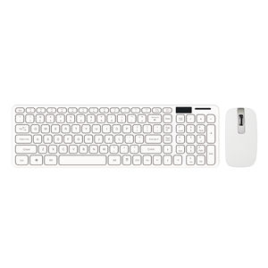 Combo de Teclado y Ratón Inalámbrico Ergonómico de 2.4G, Teclas de Perfil Bajo, Ratón de 1600DPI, Juego de Teclado y Ratón de Oficina para Computadora Portátil/Escritorio - Product Image 4