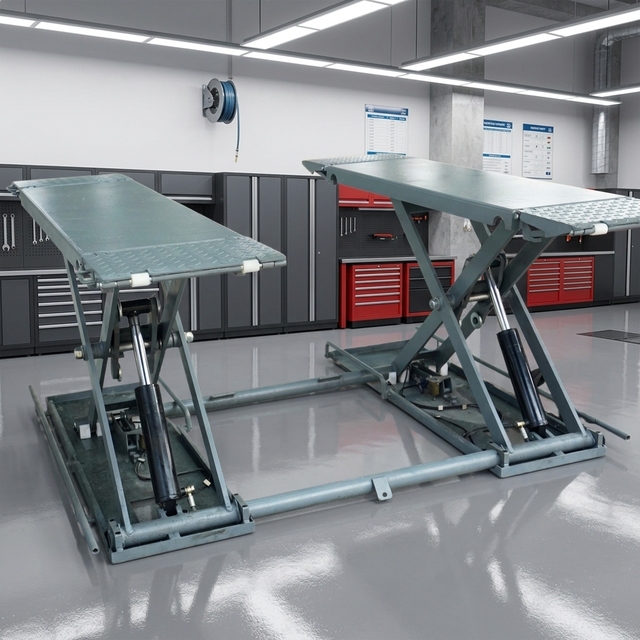 Wholesale Heavy Duty 3.5T Mid Rise Scissor Carlift Platform Hydraulic Elevator Equipment for Auto Tire Shop
