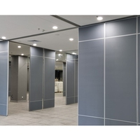 Nouvelle fonction hors de la boîte diviseurs de pièce en tissu mural cloison acoustique insonorisée panneaux de séparation mobiles pour l'école
