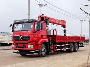 Grúa sobre camión 6x4 con grúa instalada de 6, 8 y 10 toneladas, precio de grúa telescópica montada en camión para construcción - Product Image 4