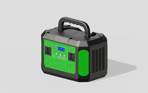<span class=keywords><strong>Station</strong></span> d'alimentation portable 384Wh, générateur solaire 500W, batterie de secours d'urgence pour le camping, le camping-car, les pannes de courant à domicile, les voyages en plein air - Product Image 2
