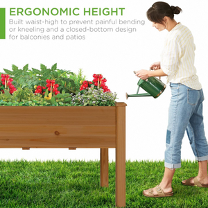 Meilleur choix de produits, pot de fleurs <span class=keywords><strong>en</strong></span> <span class=keywords><strong>bois</strong></span> rectangulaire, grand bac à plantes <span class=keywords><strong>en</strong></span> <span class=keywords><strong>bois</strong></span> pour jardin extérieur - Product Image 5