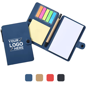 Mini Office Kraft Notepad Sticky Notes Set With Pen <b>Memo</b> <b>Pad</b> Stationery Gift School Student Supply Spiral Notebook Desk - Product Image 2