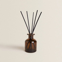 Ensemble de flacons diffuseurs en verre de luxe 100ml 150ml 200ml avec bouchon