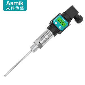 Sensor de Temperatura Asmik Pt100 4-20mA con Pantalla Digital, Tipo de Inserción, Uso Industrial - Product Image 2