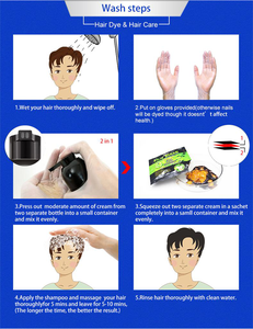 Tintas para tinte de cabello permanente, venta al por mayor, Oriente Medio, 400ml - Product Image 4