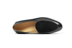 L32-B801 mocassini da uomo in pelle di capra in pelle scamosciata e pelle abbinata a punto Blake stile <span class=keywords><strong>smoking</strong></span> - Product Image 5