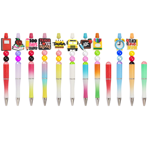 Nouveau Porte-clés Perles Focal Beads de Luxe Anti-bactérien, Papeterie et Accessoires de Création DIY, Cadeau Fête des Enseignants, Saison Rentrée des Classes - Product Image 1