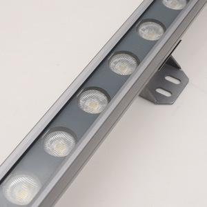 Haute puissance extérieur Dimmable 36w IP65 encastré étanche bande Wallwasher RGB DMX linéaire LED mur rondelle lumière 24V 12V - Product Image 6