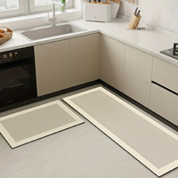 Customized Printed Kitchen Floor Mats Washable Anti-fatigue Carpet Water Absorbent Abstract Rug Runners Designer Machine Made