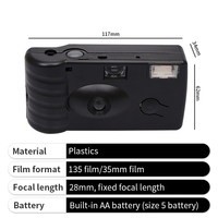 Appareil photo jetable mini 35 mm personnalisé avec logo OEM, économique, pour événements, mariages, fournisseur en gros