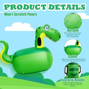 Vente en gros Grand animal gonflable sauteur à chevaucher de 51 pouces, robuste, capacité 250 lb, pour enfants et adolescents, cadeau de fête - Product Image 3