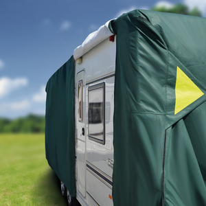 La remorque imperméable de bâche couvre la couverture de cargaison de bâche de <span class=keywords><strong>caravane</strong></span> de Pvc <span class=keywords><strong>pour</strong></span> extérieur - Product Image 6