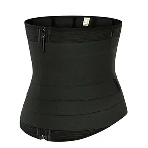 Gros néoprène entraînement corps Shaper taille formateur Corset tondeuse ceinture avec ventre contrôle ceinture Bandage Wrap amovible