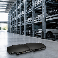 Robot mobile autonome à empattement télescopique réglable, protection IP54, navigation laser SLAM pour garage de stationnement intelligent
