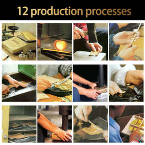 Jinzi çok satan ürün 100% saf gümüş yaprak kağıt altın yaprak folyo levha kek gıda Deco için - Product Image 3