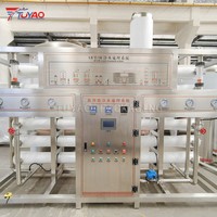 Sistema de Ósmosis Inversa Industrial, Equipo de Purificación de Agua con Bomba y Tanque de Presión, 1 Año de Garantía, Productividad de 5000L/Hora