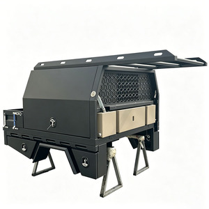 Bandeja <span class=keywords><strong>de</strong></span> aluminio para camioneta 4x4 (doble/individual/adicional) y <span class=keywords><strong>caja</strong></span> <span class=keywords><strong>de</strong></span> <span class=keywords><strong>herramientas</strong></span> <span class=keywords><strong>con</strong></span> portaequipajes <span class=keywords><strong>de</strong></span> techo, cabecera y tanque <span class=keywords><strong>de</strong></span> agua <span class=keywords><strong>con</strong></span> llenado <span class=keywords><strong>de</strong></span> combustible para Hilux - Product Image 3
