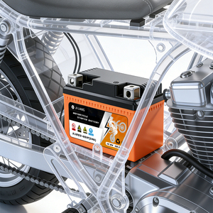 แบตเตอรี่ลิเธียมสตาร์ทมอเตอร์ไซค์ใหม่ ขายส่ง 12.8V 3Ah คุณภาพสูง - Product Image 5