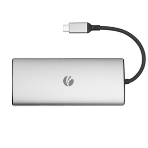 VCOM <span class=keywords><strong>MST</strong></span> 10 in 1 USB-C Hub dengan 8K HDMI DP PD3.0 100W Pembaca Kartu SD TF Stasiun Docking Data USB untuk Laptop Komputer - Product Image 5