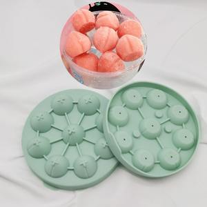 Nouvel arrivage Moule à glaçons en silicone 3D en forme de rose Plateau à glaçons durable à <span class=keywords><strong>4</strong></span> cavités pour cocktails et bourbons - Product Image 2