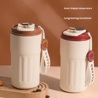 Vaso Térmico Inteligente de Acero Inoxidable 316 con Pantalla de Temperatura LED de Alta Calidad, para Decoración del Hogar y el Automóvil