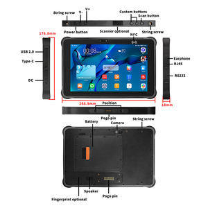 <span class=keywords><strong>Tablette</strong></span> industrielle robuste OEM ST11A 10 pouces Android 15 avec lecteur de codes-barres MT6877 IP65 pour l'inventaire d'entreprise - Product Image 4