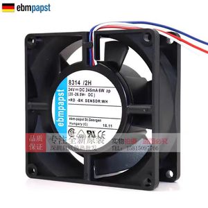 พัดลมระบายความร้อน Ebmpapst 8314/2H 24V 6W 8032 รอบต่อนาที สำหรับอินเวอร์เตอร์ - Product Image 3