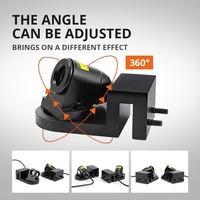 Lumière de bienvenue universelle pour voiture à LED, ailes d'ange, lumière de courtoisie, projecteur, lumière d'avertissement de porte de voiture à LED, lampe de tapis, 2 pièces/ensemble