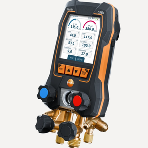 ชุดเครื่องมือวัดสุญญากาศอัจฉริยะ Testo 558s - ชุดมาตรวัดดิจิตอลอัจฉริยะพร้อมหัววัดอุณหภูมิและสุญญากาศแบบไร้สาย - Product Image 6