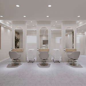 Modern Commercial <b>Foldable</b> LED Wall <b>Mirror</b> with Glass Salon Hotel Gym Supermarket Bathroom Bedroom Mall Hospital Apartment Use - Product Image 2