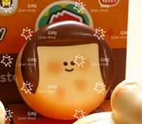 Mainan Squishy Mido Puffy Cookie 6 Model Misteri Tersembunyi TPR Slow Rising Pereda Stres Fidget Grosir