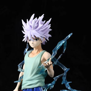 Giocattoli in resina PVC azione e giocattolo di alta qualità modalità velocità Zoldyck postura in piedi <span class=keywords><strong>Killua</strong></span> Zoldyck figure <span class=keywords><strong>anime</strong></span> decorazione d'interni - Product Image 3