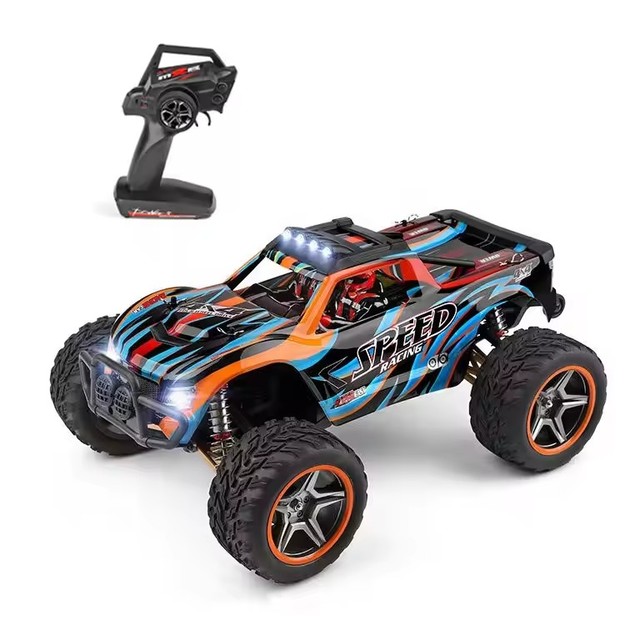 KSF Kids 4-Channel Remote Control 1:10 Scale High-Speed Drifting RC Off-Road Vehicle Range Ready-to-Go Children Toys