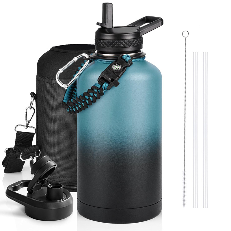 64-ounce Thermos Flask, Double-wall Vacuum Stainless Steel (cooled for 48  Hours), Leak-proof and BPA-free| Alibaba.com
