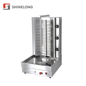 Girarrosto verticale giroscopico pollo greco Grill Gas in acciaio inox spiedino turco Doner <span class=keywords><strong>Kebab</strong></span> - Product Image 5