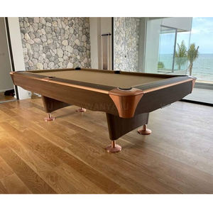 Mesa de Billar Americana de Madera Maciza Personalizada de Fábrica para Clubes, Mesa de Billar de 9 Pies para Competición, Mesa de Billar Diamond - Product Image 6