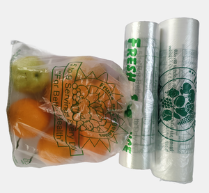 Vente en usine de sacs à provisions biodégradables sac en plastique avec logo personnalisé bon marché en supermarché - Product Image 6